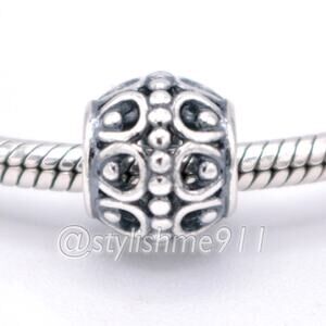 Authentic Pandora Retired A CLOUD'S SILVER LINING Charm